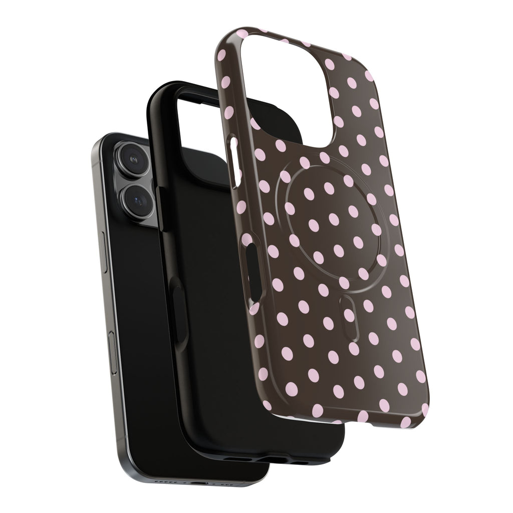 Brown and Pink Dot