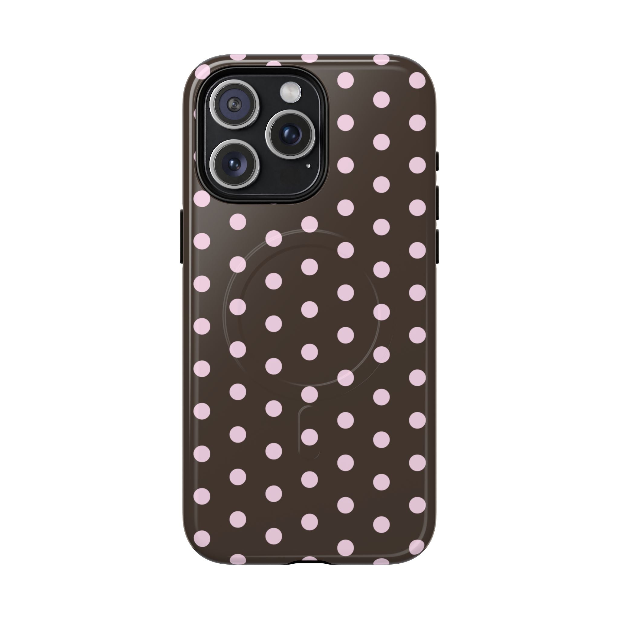 Brown and Pink Dot