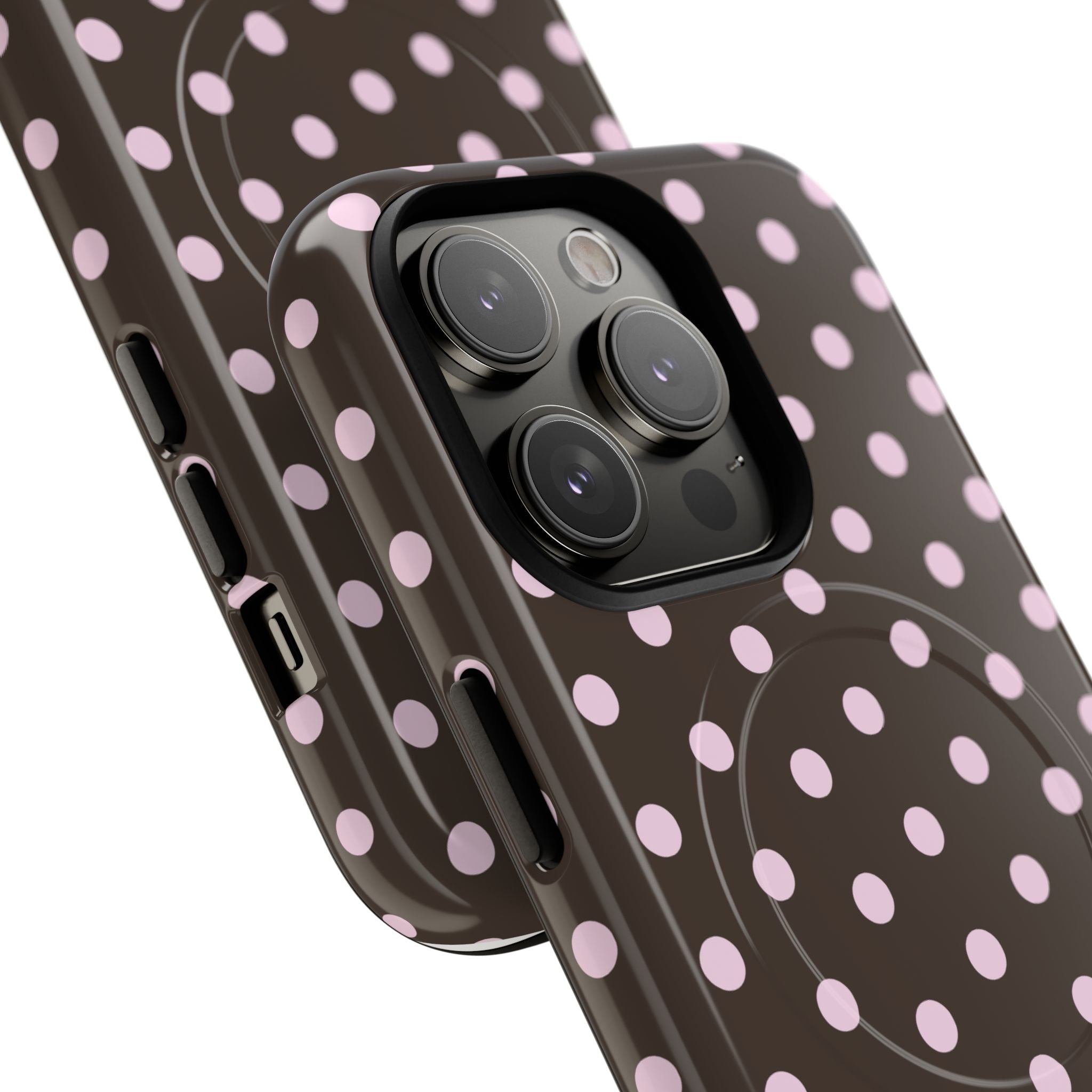 Brown and Pink Dot
