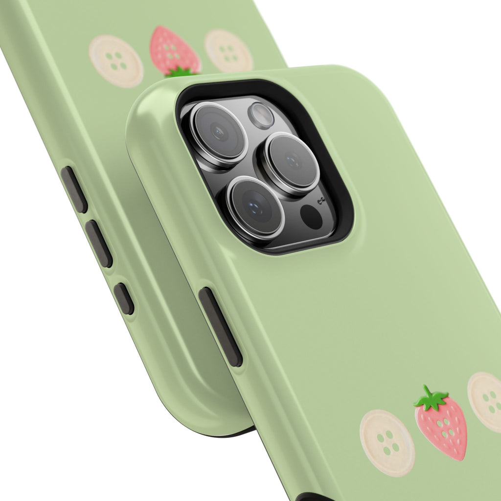 Strawberry Banana Buttons