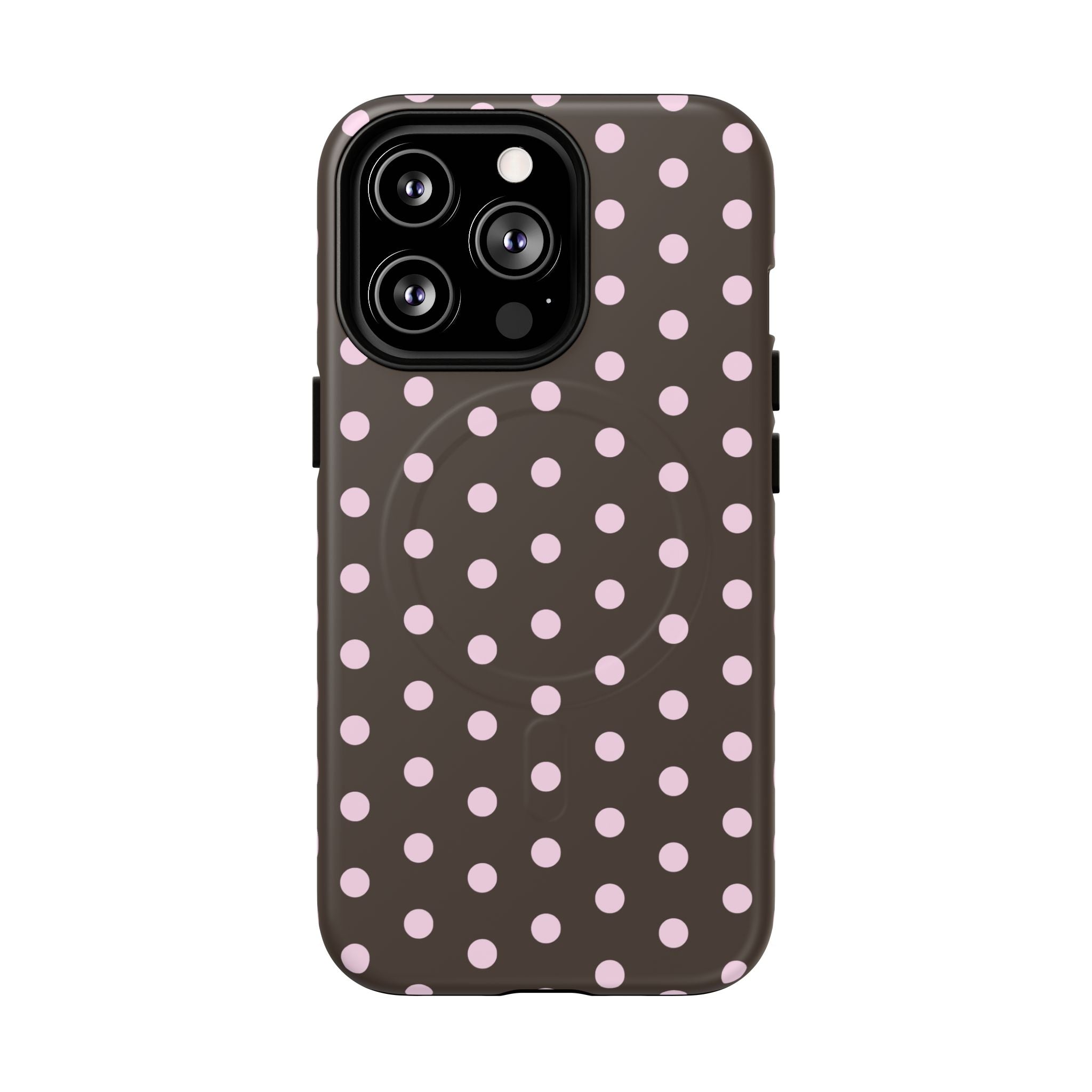 Brown and Pink Dot
